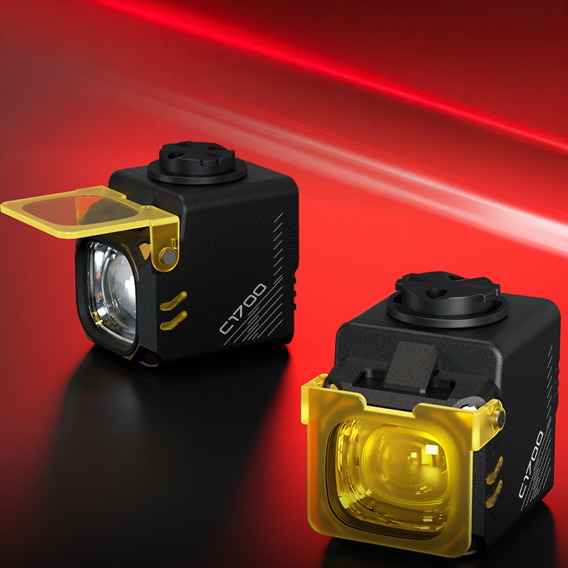 Ліхтар для велопрогулянок із зарядкою, Передній протиударний ліхтар на велосипед, Велоліхтар передній FA-26 Івано-Франківськ - фото 5