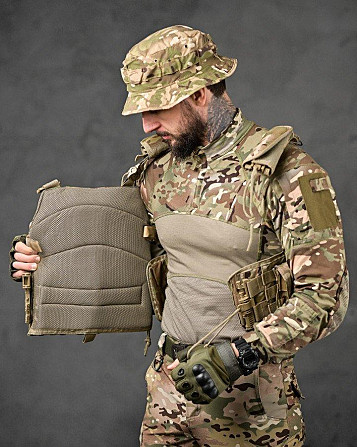 Плитоноска мультикам 4 стрічки скидання Single Sword РН3873 Київ - фото 9