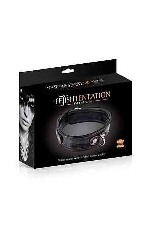Ошейник Fetish Tentation Premium Patent leathe chocker Sex Aura Київ