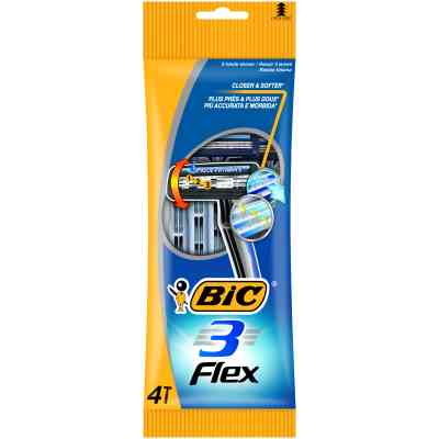 Бритва Bic Flex 3 4 шт. (3086123242524) Вінниця