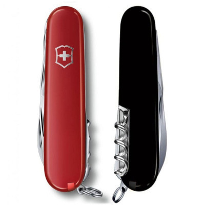 Нож Victorinox Huntsman Ukraine 91 мм Червоно-чорний (1.3713.1.3) Винница - изображение 6