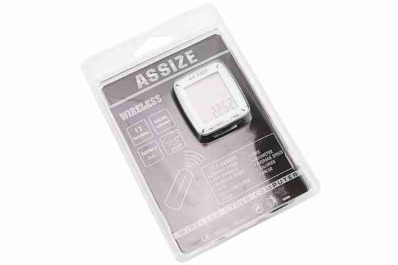 Велокомп'ютер 11-функцій, бездротовий, сіро-чорний AS-6000 (без батарейок) Київ