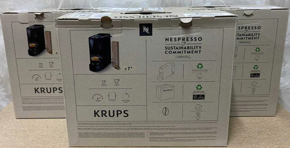 Капсульна кавоварка Еспресо: Krups Nespresso Essenza Mini XN1108 Black Харків - фото 2