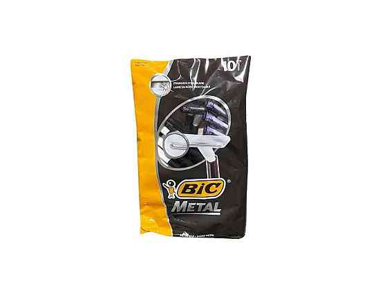 Однор. станок BIC 1 Metal для гоління (10шт.в уп.) ТМ BIC Київ