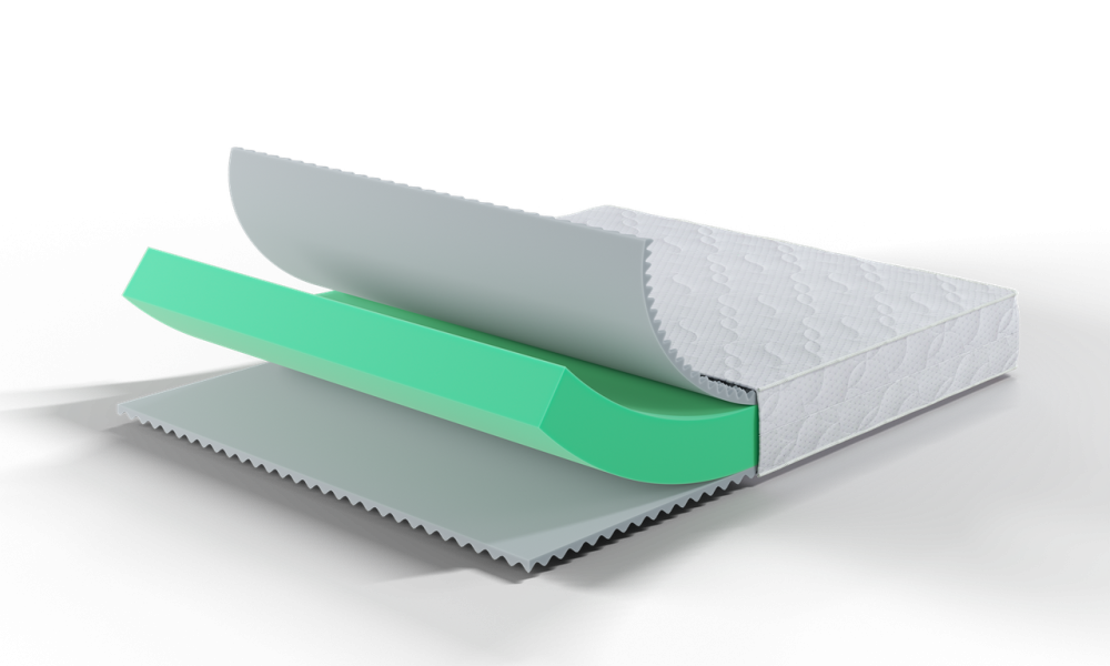 Ортопедичний матрац Noble Argentum Amaltea / Амалтеа (безпружинний) ТМ Нighfoam 160х190 Харків - фото 2