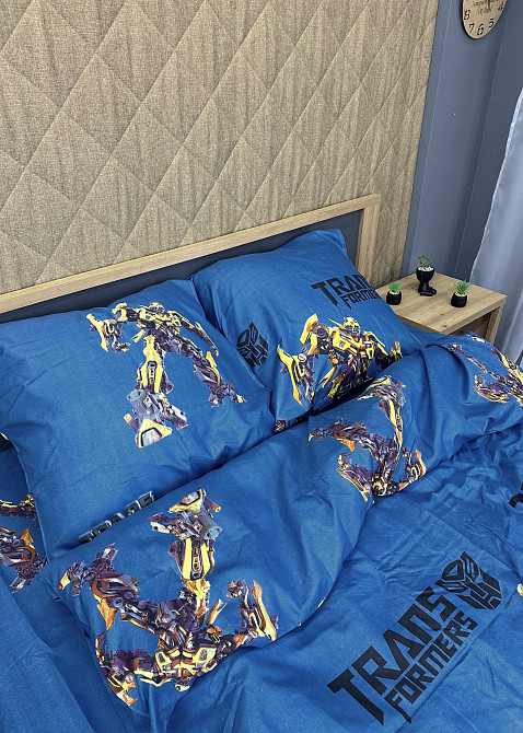 Комплект детского постельного белья Фланель, Koloco Полуторный 150х210 с разноцветным принтом (88-064) Киев - изображение 7