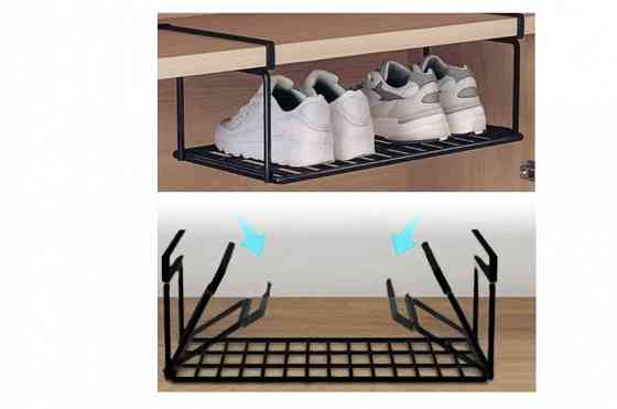 Дополнительный подвесной органайзер, полка для обуви 39.5*20*13см Винница