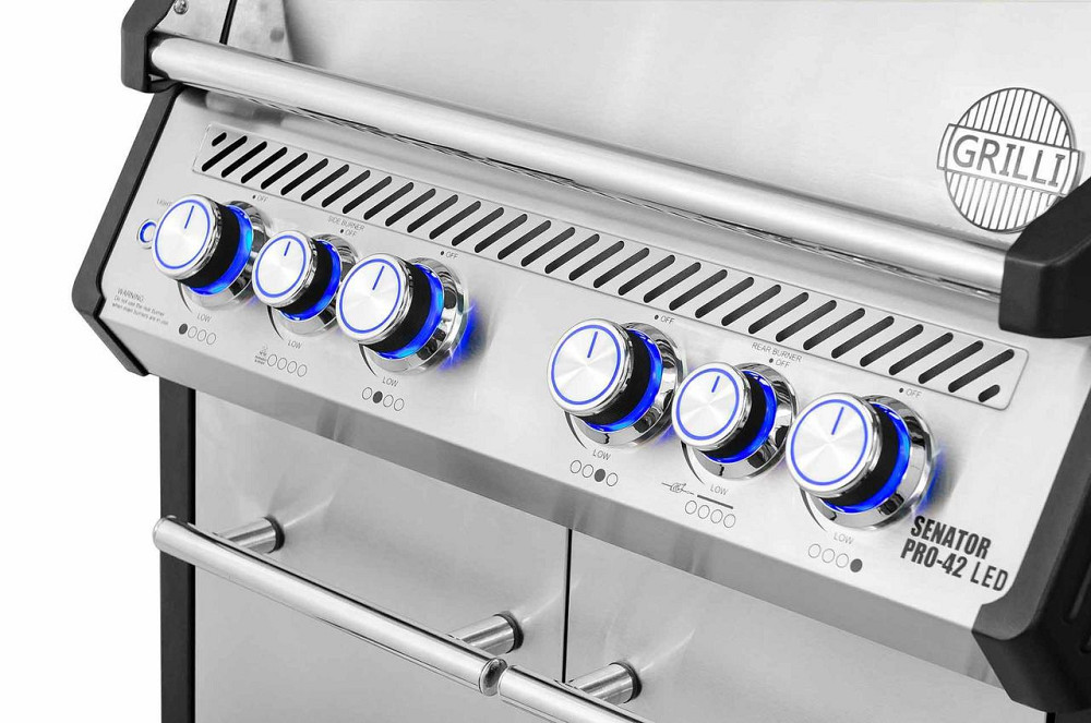 Світлодіодна ручка регулятора газу мала Senator Pro Led 32/42 GRILLI 777837 Код: 013789 Рівне - фото 4