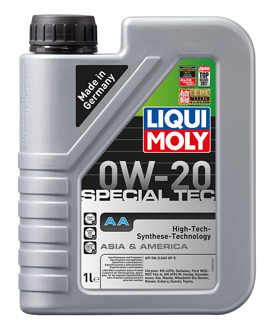 LIQUI MOLY 6738 Special Tec AA 0W-20 — Повністю синтетична моторна олива | Максимальний захист двигуна та економія пального Ковель - фото 1