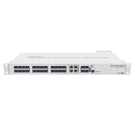 Комутатор MikroTik CRS328-4C-20S-4S+RM (4xCombo, 20xSFP, 4xSFP+, L3) Так Харків