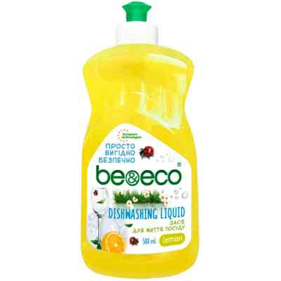 Средство для ручного мытья посуды Be&Eco Лимон 500 мл (4820168433429) Винница