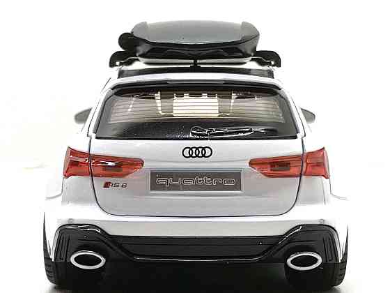 Машина Автосвіт Audi rs 6 інерційна відчиняються двері капот багажник 21см Білий (AP-2026) Чернігів