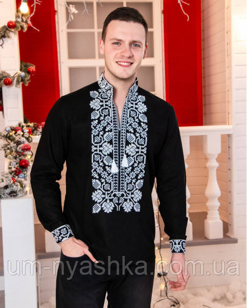 Жіноча вишиванка натуральна "Владана чорна" р.S-XXL Кривий Ріг - фото 3