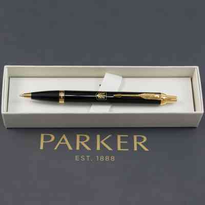 Ручка кулькова Parker IM Black GT BP Герб України (22032_T005y) Вінниця