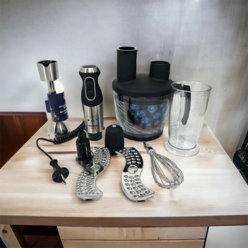 Блендер кухонный погружной с чашей MAGIO, Блендер для приготовления детского питания ID-17 Львов - изображение 20