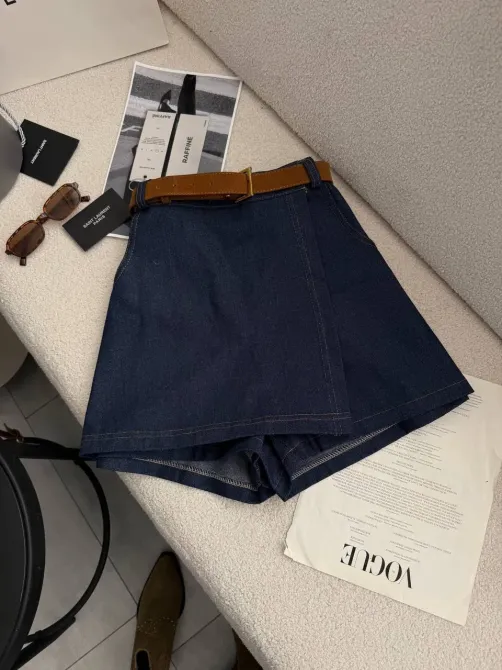 Жіноча джинсова шорти-спідниця літня Одеса - фото 11