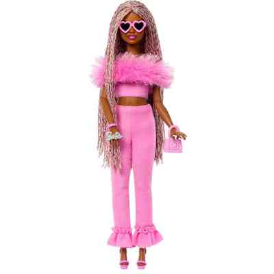 Лялька Barbie Barbiecore модниця у костюмі з пір&apos;ям (HYV28) Вінниця