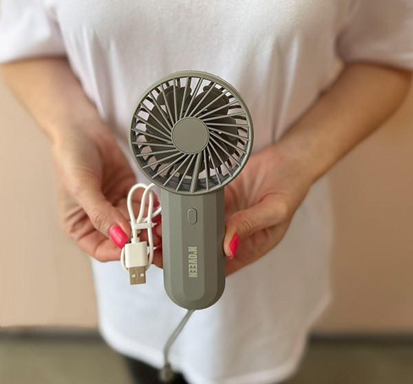 Вентилятор ручний акумуляторний USB NOVEEN F220 Дніпро - фото 4