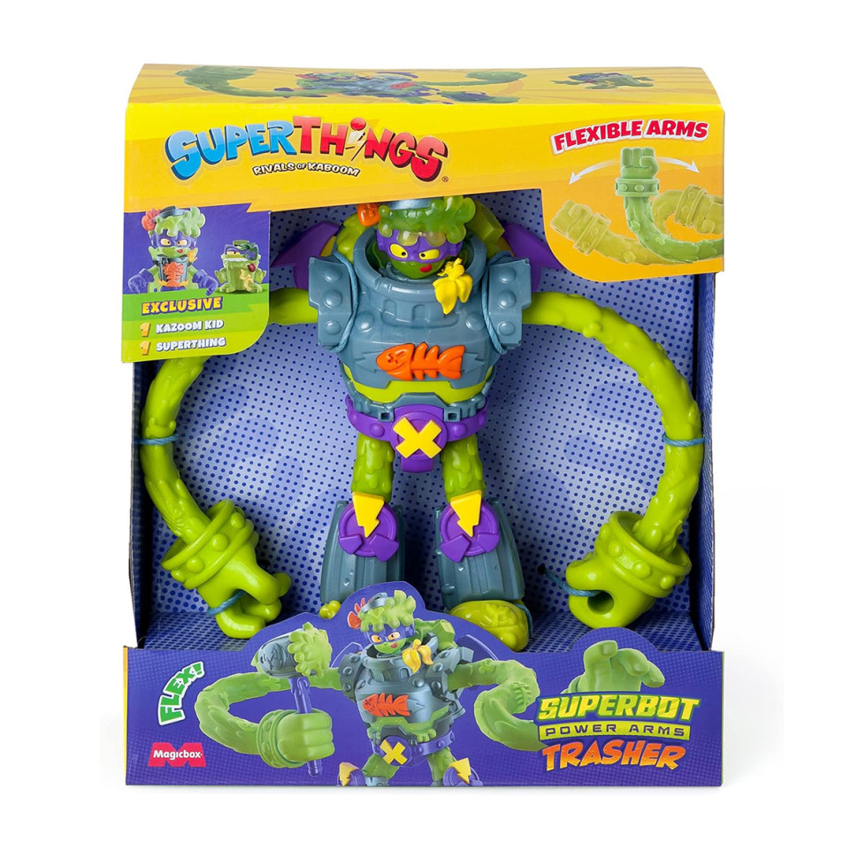 Игровой набор Супербот Трешер Superthings S PSTSP116IN60 робот, казум-кид, фигурка Винница - изображение 1