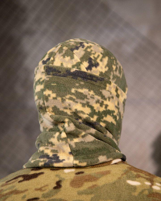 Комплект шапка баф intelligence піксель ВТ7959 Одеса - фото 3