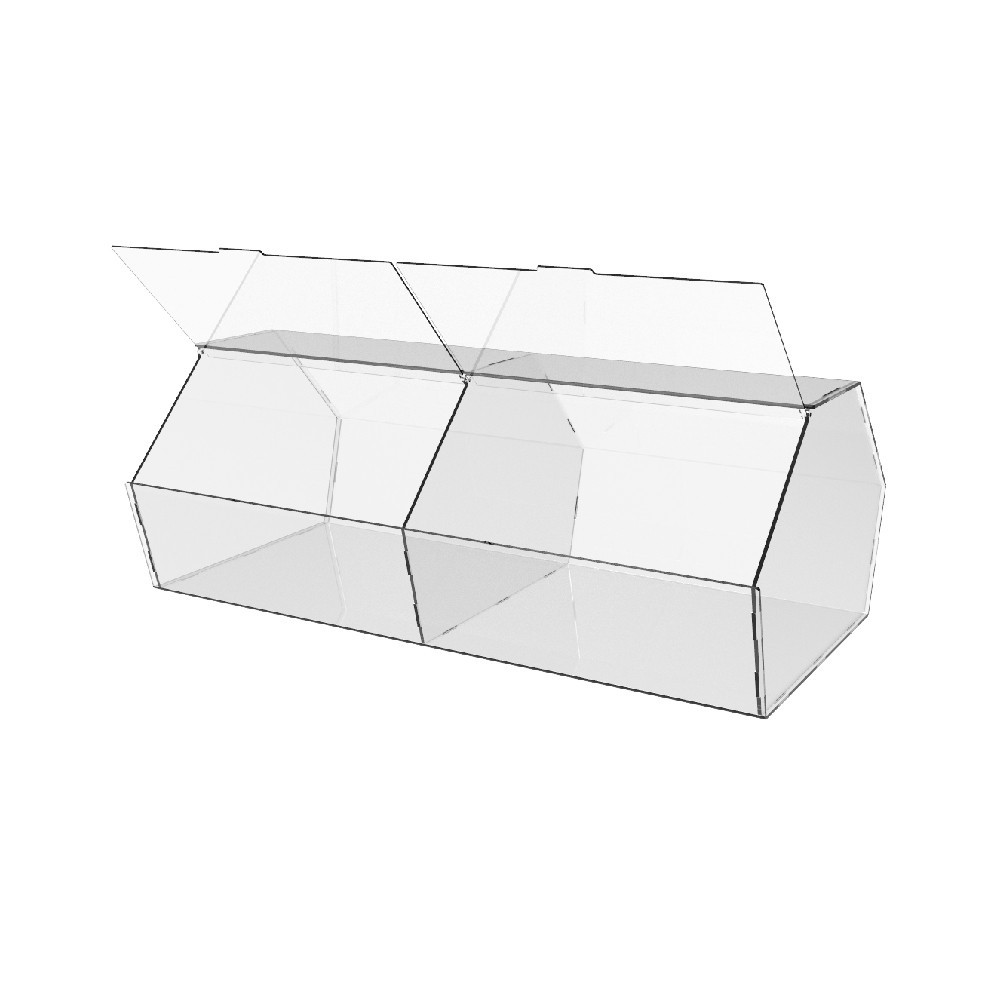 Диспенсер EKOSTAR 536х280х200мм для мармеладів, снеків, горіхів 2 комірки Київ - фото 4