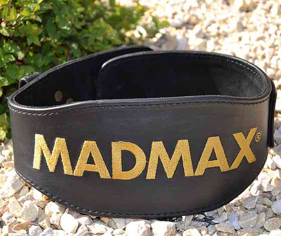 Пояс для важкої атлетики MadMax MFB-999 Restless & Wild Black XXL Кам'янське