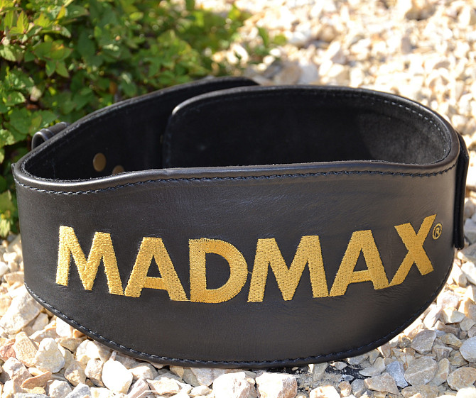 Пояс для важкої атлетики MadMax MFB-999 Restless & Wild Black XXL Кам'янське - фото 2