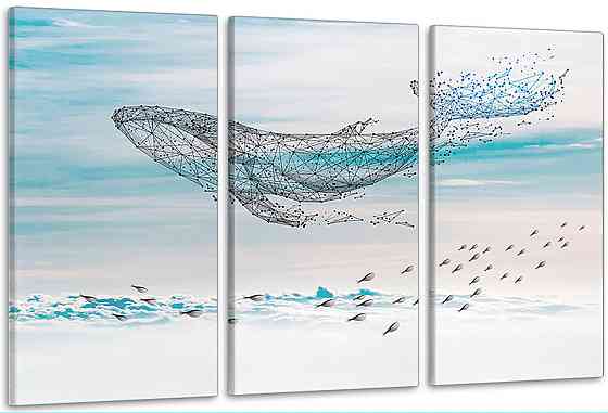 Модульная картина в гостиную / спальню   Кит    ART-170_3A Киев