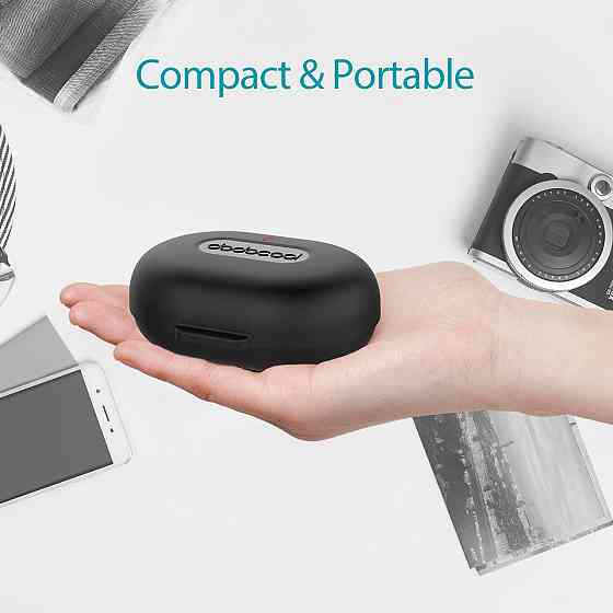 Портативний зарядний кейс dodocool для бездротових навушників (500 мАг, Micro-USB, захисний чохол) Київ