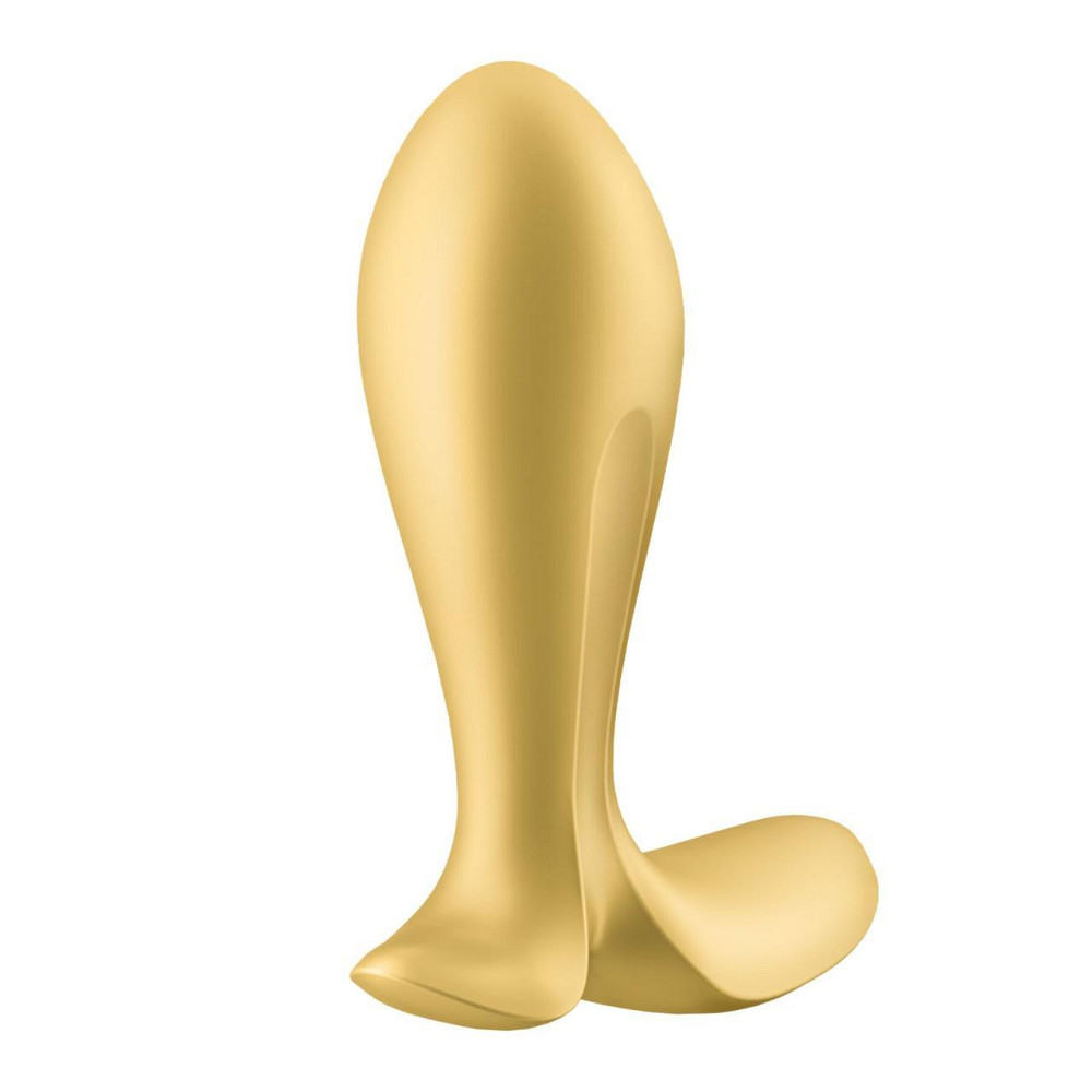 Анальна смарт-пробка з вібрацією Satisfyer Intensity Plug Gold Sex Aura Київ - фото 2