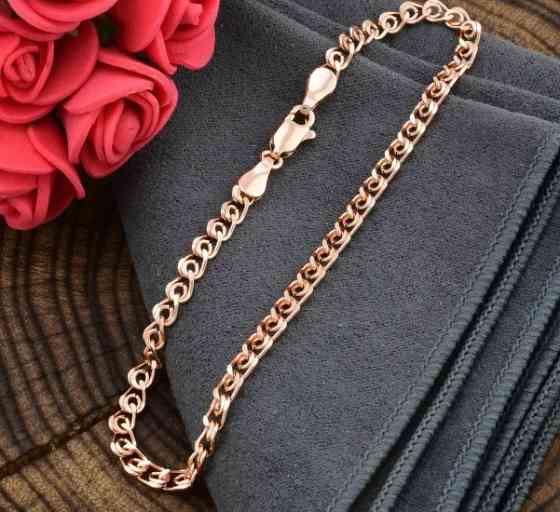 Браслет Xuping Love 40215, довжина 20см, ширина 3,5мм, позолота РО Київ