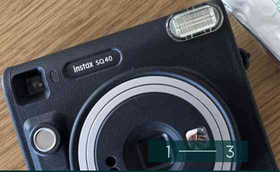 Фотоаппарат INSTAX Sguare SQ40 ,чорного кольору. Киев