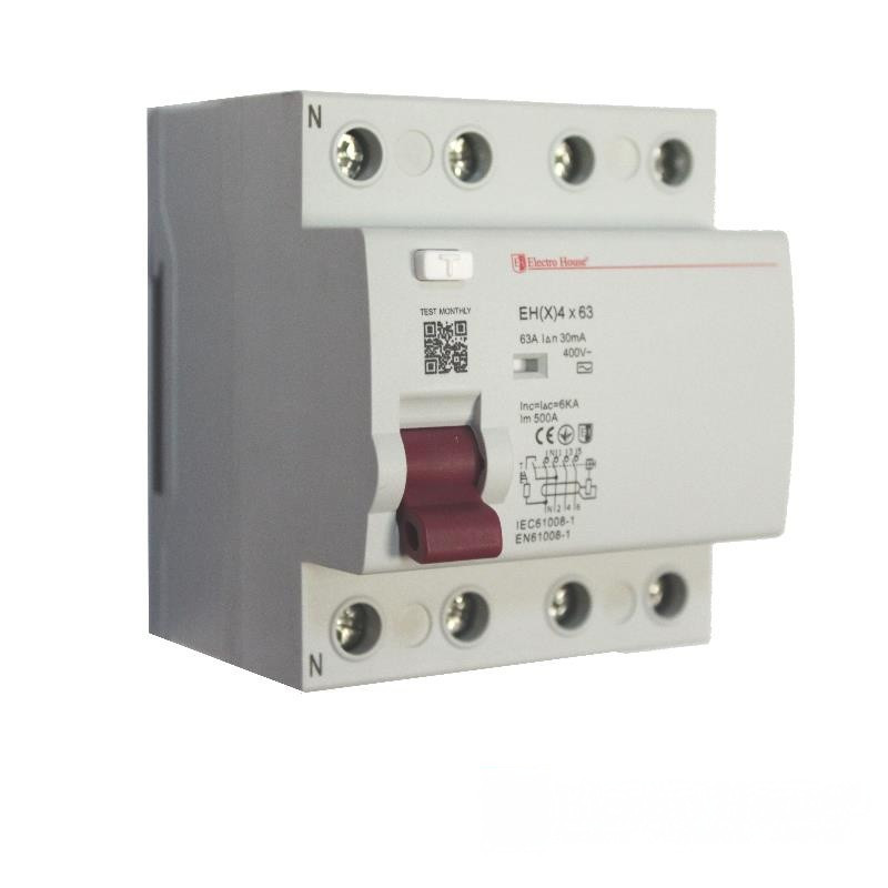 ПЗВ 4Р 63A 30 мА , тип АС Днепр - изображение 1