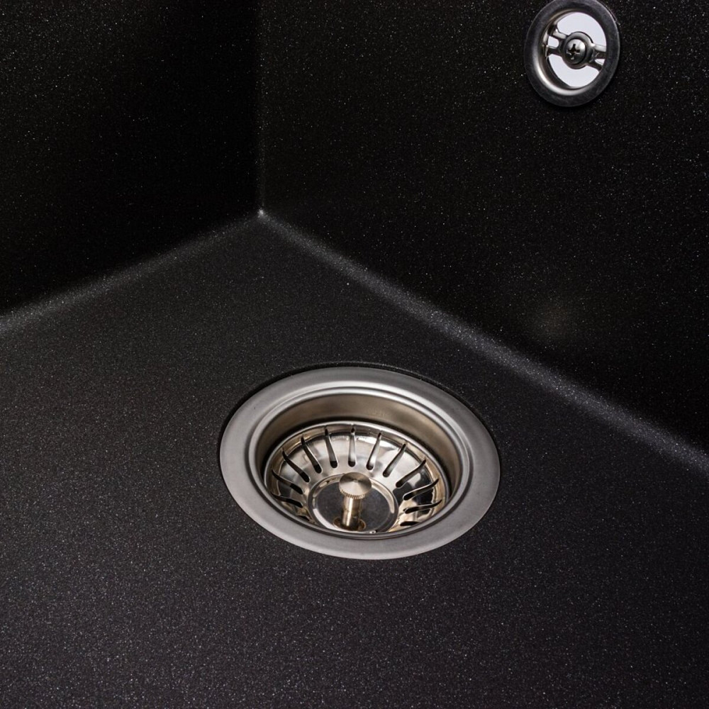 Гранітна мийка для кухні VALESO SOLID 7843 матова Моріон Коломыя - изображение 5