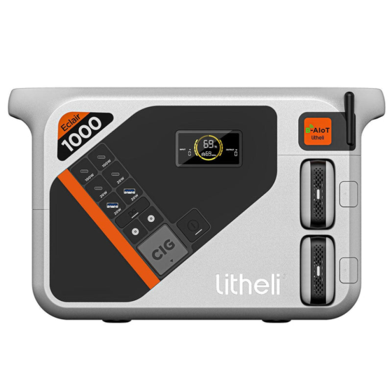 Зарядна станція Litheli B1000 (1800Вт 1069 Вт/год.) LiFePO4 + 2 Power Bank Вінниця