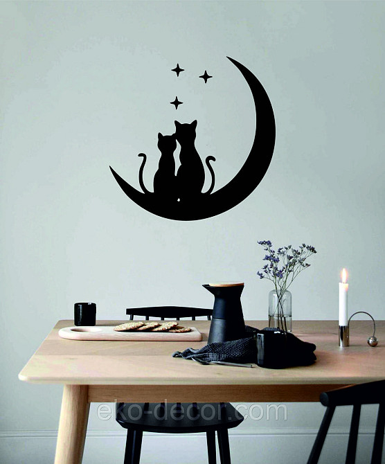 Декоративное настенное 3D Панно «Коты» Декор на стену с объемом Киев - изображение 5