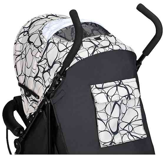 Коляска для дитини прогулянкова FreeON Simple, black - white Київ