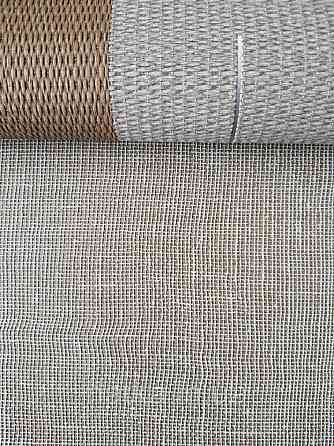 Шпалери вінілові на флізелін Sirpi AltaGamma Home 3 сірі однотонні дрібна сітка золотом під тканина Київ