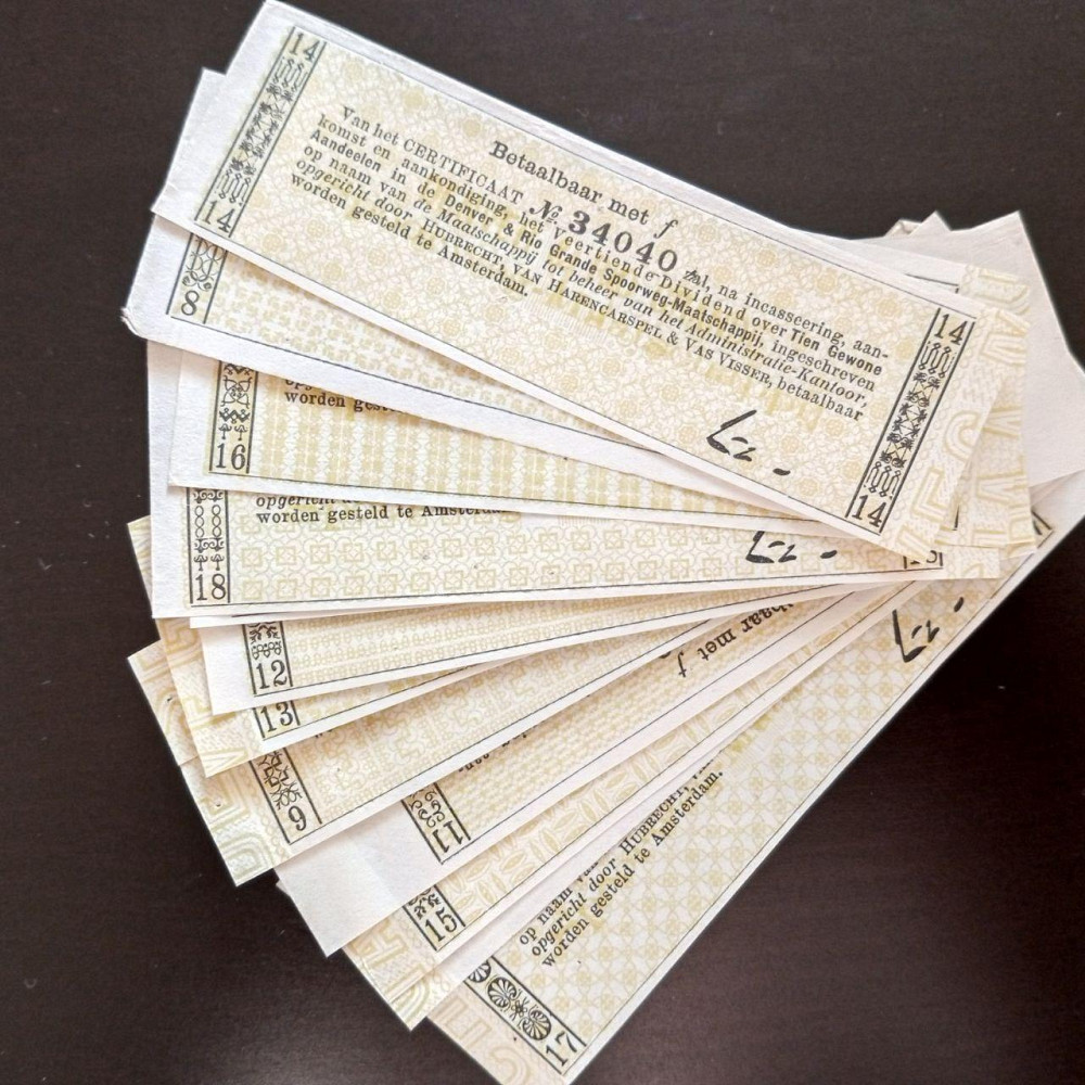 Купон облігації 19. г Акції. (39) Полтава - фото 1