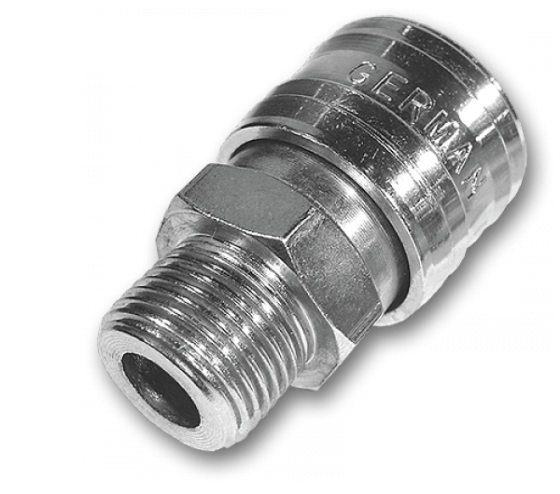 Конектор пневматичний "мама" РЗ 1/2", STAL-CHROM, SE3-4SM/STEEL Київ