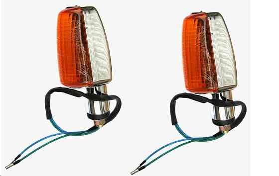 Повороти (пара) Delta, Active прямокутні (хром, жовте скло) Київ