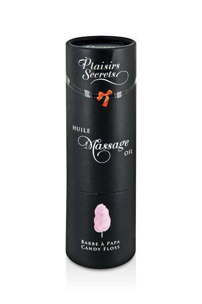 Массажное масло Plaisirs secrets Candy Floss (59 мл) с афродизиаками, съедобное, подарочная упаковка Sex Aura Киев - изображение 3