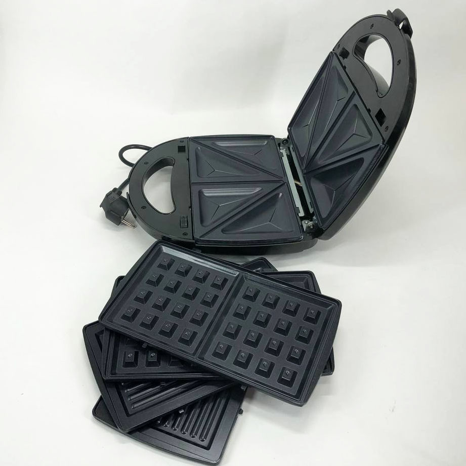 Электрический гриль с поддоном, Гриль электрический многофункциональный барбекю универсальный OW-56 Львов - изображение 6