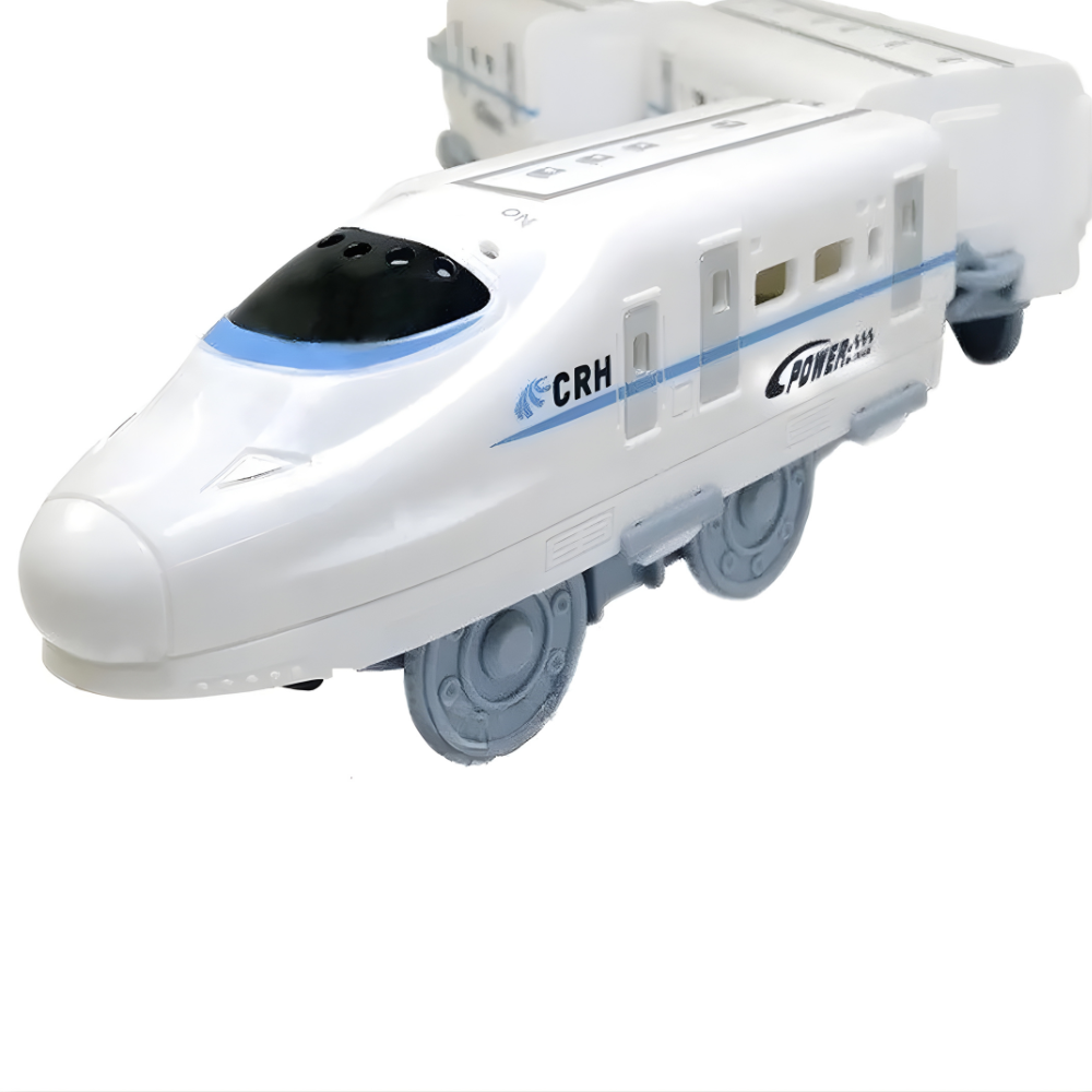 Іграшкова залізниця, дитяча з поїздом на батарейках 4хAAA для хлопчиків і дівчаток, пластикова, велика 115х53х41 см Кам'янець-Подільський - фото 9