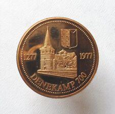 НИДЕРЛАНДЫ Памятная монета жетон Nederland Denekamp 1 DENARII 1977 Полтава - изображение 1