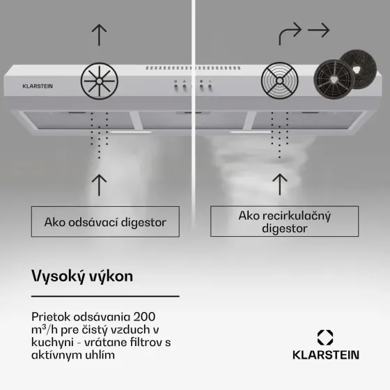 УЦІНКА! Витяжка Klarstein Contempo 90 Substructure з Німеччини Дніпро