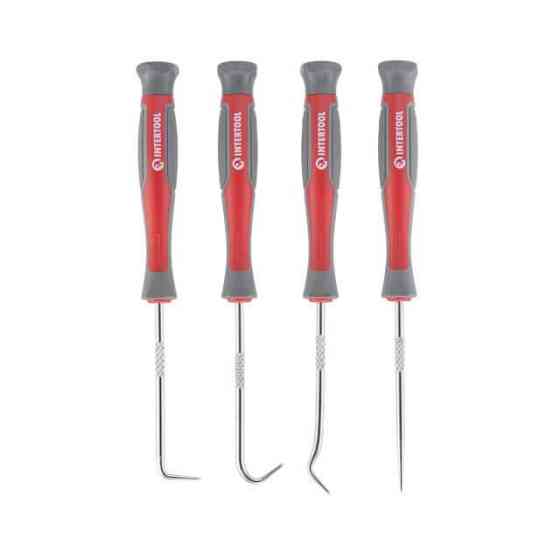 Набір гачків, 4 од. INTERTOOL VT-3338 Киев