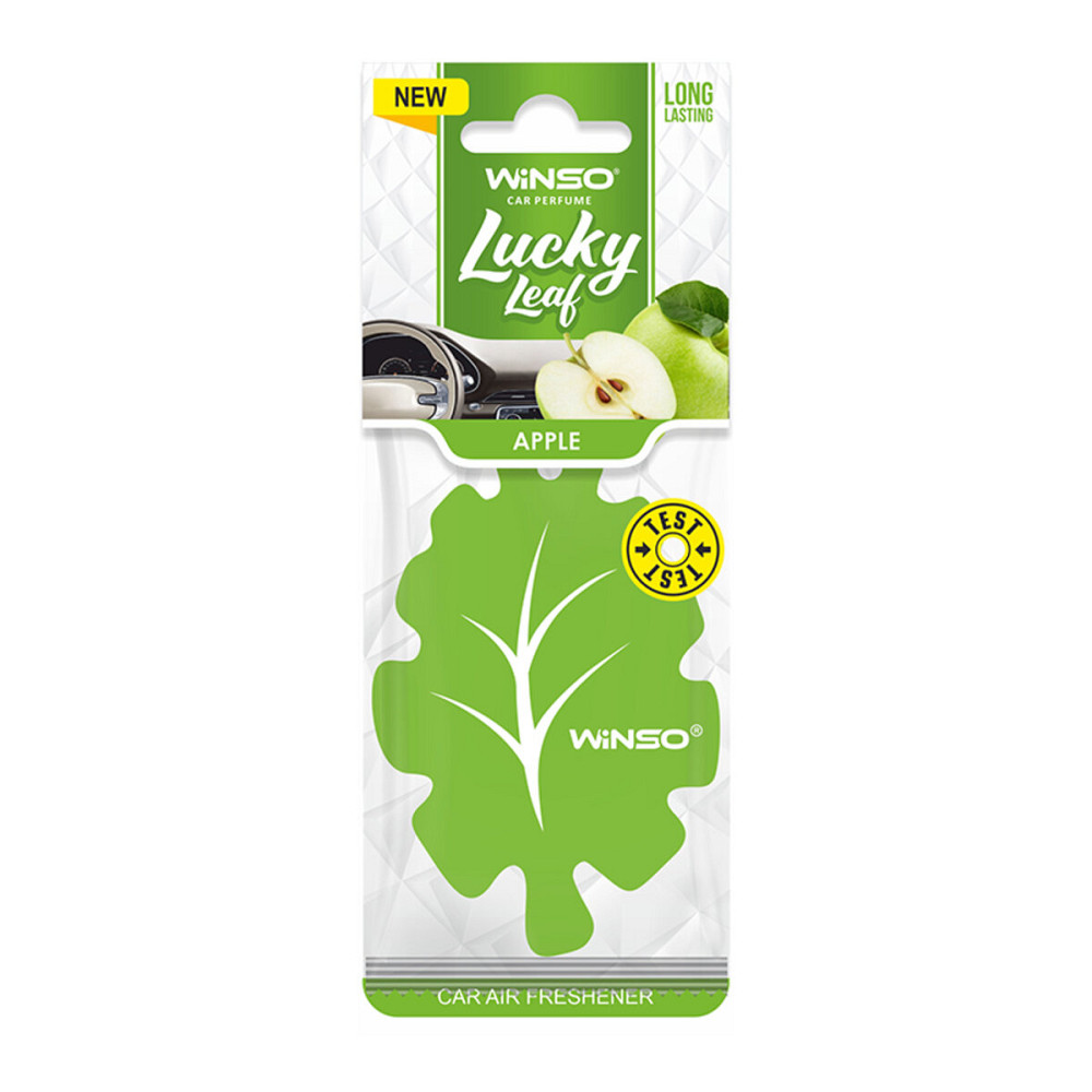 Освежитель воздуха WINSO Lucky Leaf, целлюлозный ароматизатор, Apple Київ - фото 1