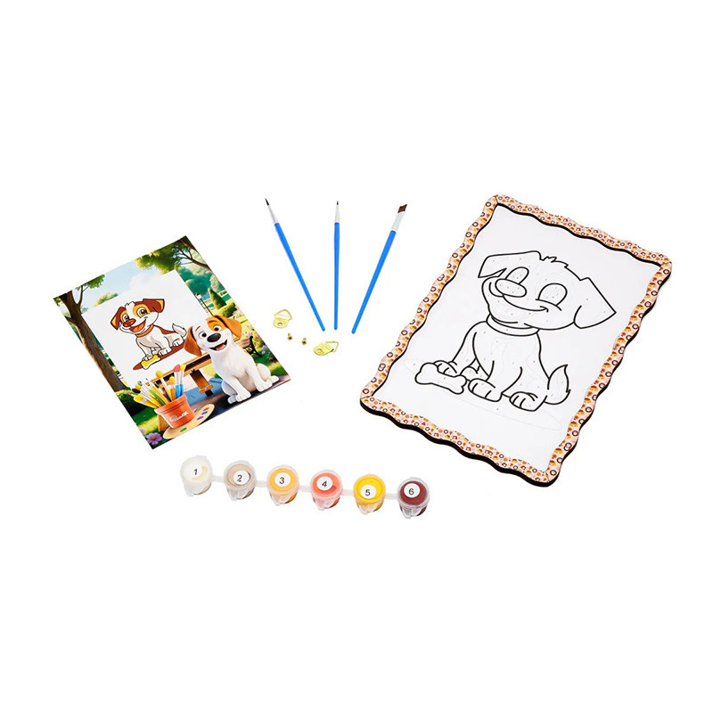 Детский набор для росписи по дереву 