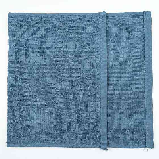 Кухонна жакардова серветка GM Textile 25х45 см 380 г/м2 (Блакитний) Суми